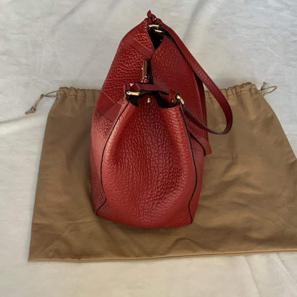 Burberry Embossed Check Leather Canterbury bag - Picture 15 of 16